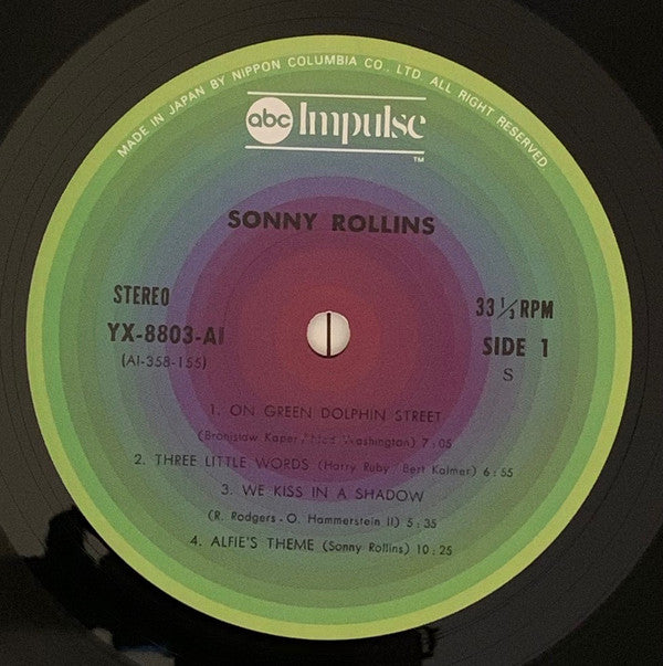 Sonny Rollins : Sonny Rollins (LP, Comp)