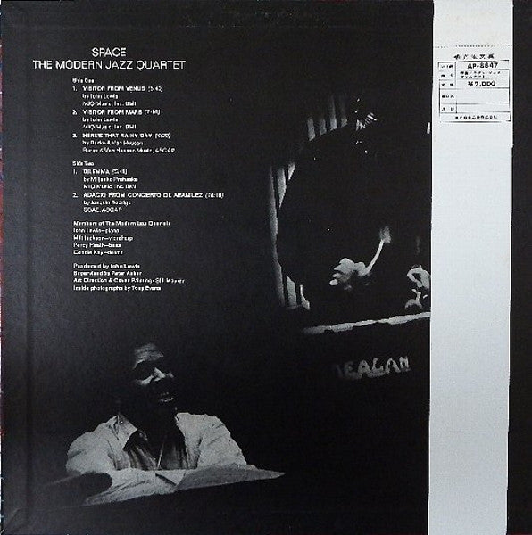 The Modern Jazz Quartet : Space (LP, Album)