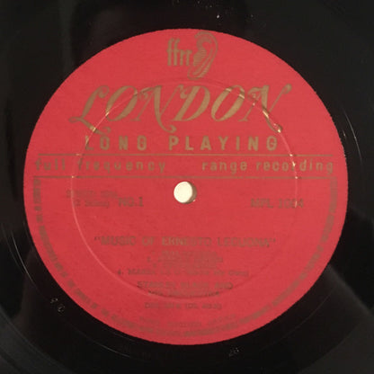 Stanley Black & His Orchestra : Music Of Lecuona (10", Mono)