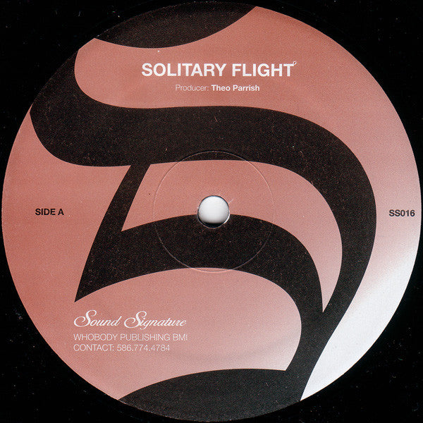 Theo Parrish : Solitary Flight (12", RE)