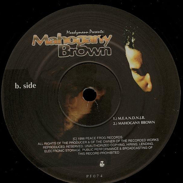 Moodymann : Mahogany Brown (2xLP, Album)