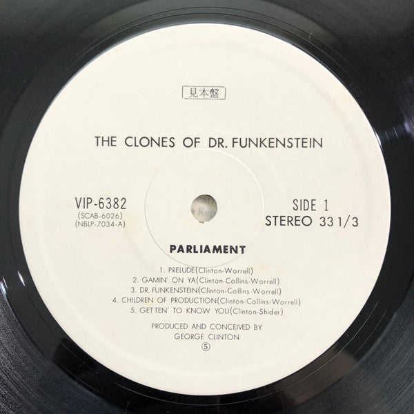 Parliament : The Clones Of Dr. Funkenstein (LP, Album, Promo)