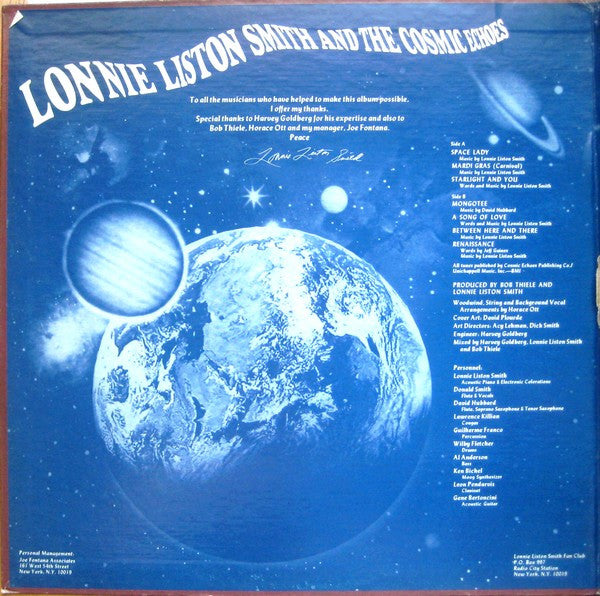 Lonnie Liston Smith And The Cosmic Echoes : Renaissance (LP, Album, Gat)