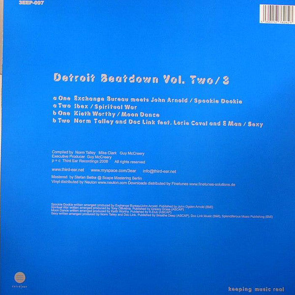 Various : Detroit Beatdown Vol. 2 EP 3 (12", EP, Comp, 180)