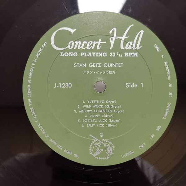 Stan Getz : Stan Getz (LP, Comp)