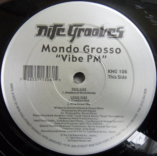 Mondo Grosso : Vibe PM (12")