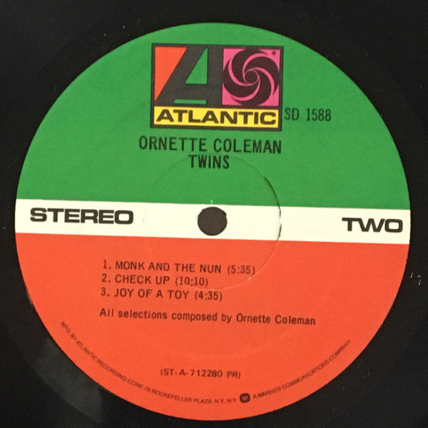 Ornette Coleman : Twins (LP, Album, RE, PR )