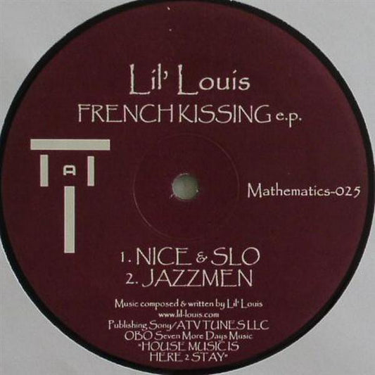 Lil' Louis : French Kissing E.P. (12", EP)