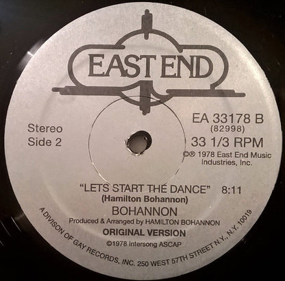 Hamilton Bohannon : Lets Start The Dance (12", Unofficial)