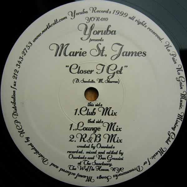 Marie St. James : Closer I Get (12")