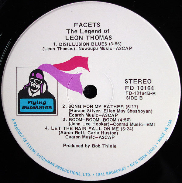 Leon Thomas : Facets - The Legend Of Leon Thomas (LP, Comp)