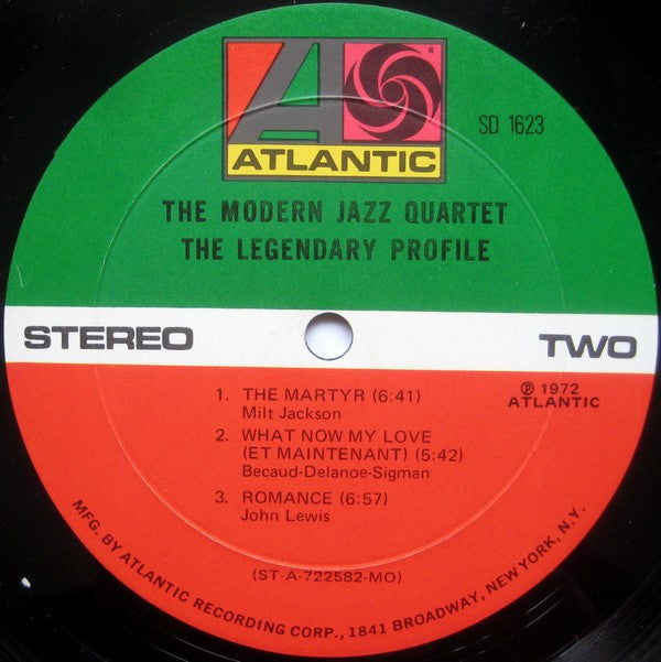 The Modern Jazz Quartet : The Legendary Profile (LP, Album, MO )