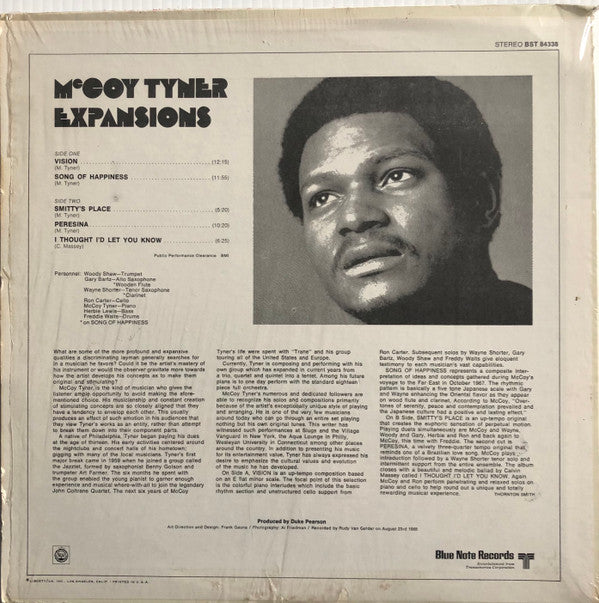 McCoy Tyner : Expansions (LP, Album, RE)