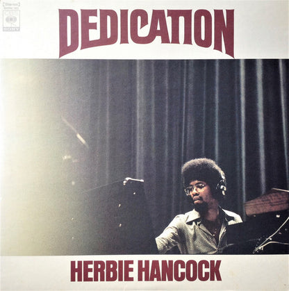 Herbie Hancock = Herbie Hancock : Dedication = デディケーション (LP, Album, Pos)
