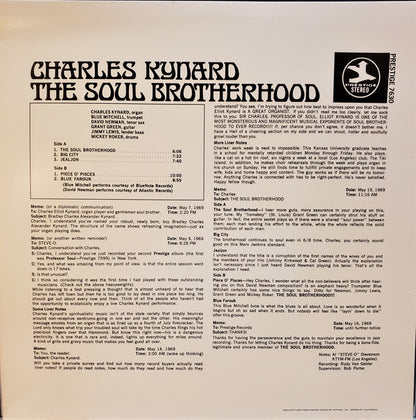 Charles Kynard : The Soul Brotherhood (LP, Album, RE)