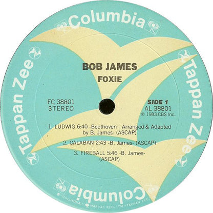 Bob James : Foxie (LP, Album, Gat)