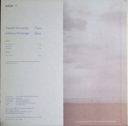 Yosuke Yamashita / Adelhard Roidinger : Inner Space (LP, Album, RE)