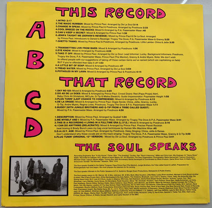 De La Soul : 3 Feet High And Rising (2xLP, Album, RE)