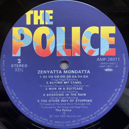 The Police : Zenyatta Mondatta (LP, Album)