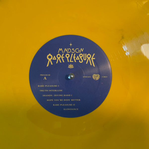 mndsgn : Rare Pleasure (LP, Album, Yel)