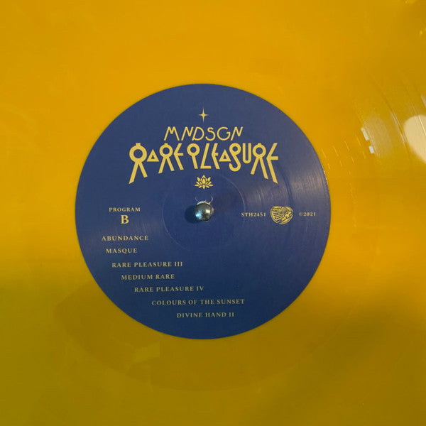 mndsgn : Rare Pleasure (LP, Album, Yel)