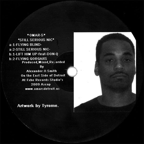 Omar-S : Still Serious Nic (12", Mixed)