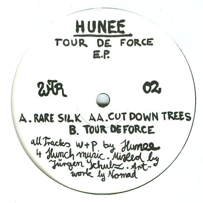Hunee : Tour De Force E.P. (12", EP)