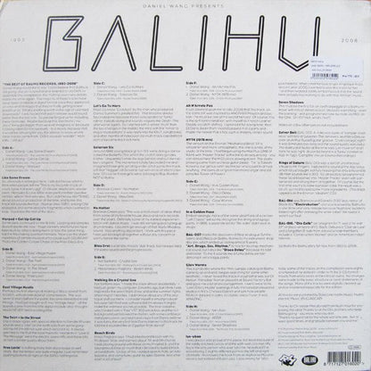 Daniel Wang : Best Of Balihu 1993 - 2008 Pt. 2 (2xLP, Comp, Ltd, RM)