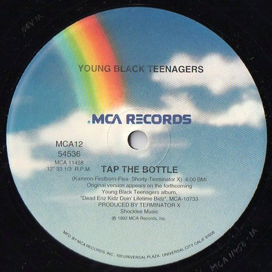 Young Black Teenagers : Tap The Bottle (12", Single)