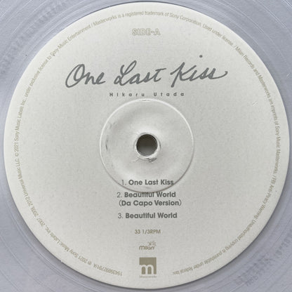 Hikaru Utada* : One Last Kiss (12", EP, Cle)