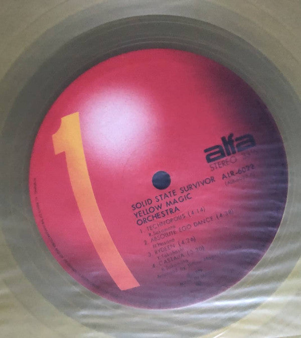 Yellow Magic Orchestra = Yellow Magic Orchestra : Solid State Survivor = ソリッド・ステイト・サヴァイヴァー (LP, Album, 1st)