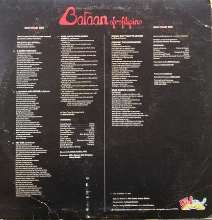 Bataan* : Afrofilipino (LP, Album)