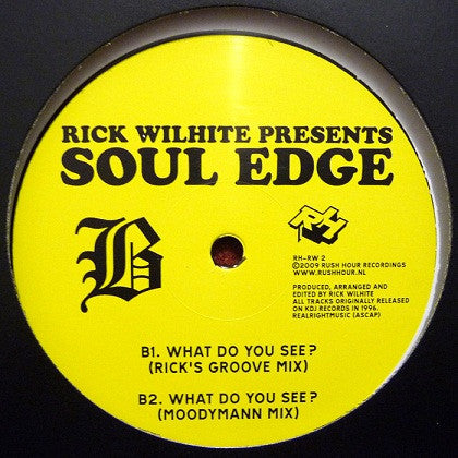 Rick Wilhite : Soul Edge (12", RE, RM)