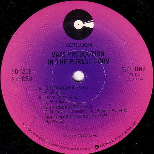 Mass Production : In The Purest Form (LP, Album, MO )