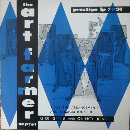The Art Farmer Septet : The Art Farmer Septet (Plays The Arrangements Of Gigi Gryce And Quincy Jones) (LP, Comp, RE)