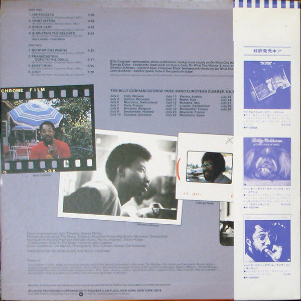 The Billy Cobham / George Duke Band : "Live" On Tour In Europe (LP, Album)