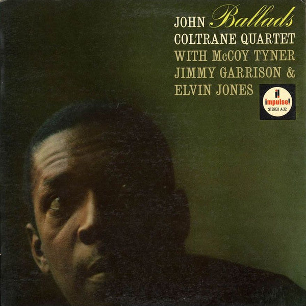 The John Coltrane Quartet : Ballads (LP, Album, RE, Gat)