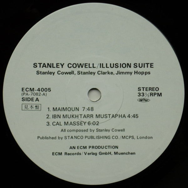 Stanley Cowell Trio : Illusion Suite (LP, Album, Promo, RE)