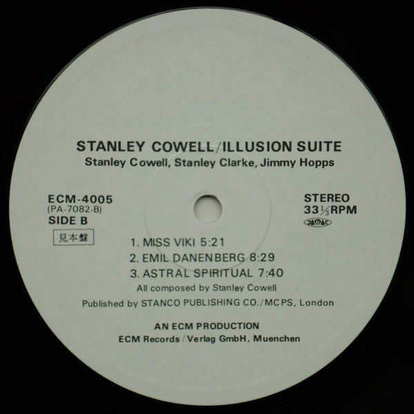 Stanley Cowell Trio : Illusion Suite (LP, Album, Promo, RE)