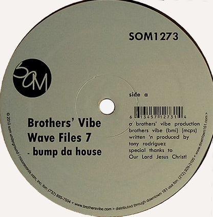 Brothers' Vibe : Wave Files 7 (12", Pur)