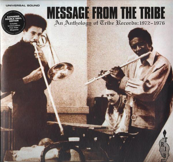 Various : Message From The Tribe (An Anthology Of Tribe Records: 1972-1976) (2xLP, Comp, Ltd, RE)