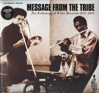 Various : Message From The Tribe (An Anthology Of Tribe Records: 1972-1976) (2xLP, Comp, Ltd, RE)