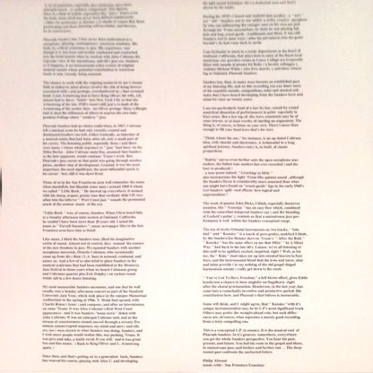 Pharoah Sanders : Journey To The One (2xLP, Album, RE)