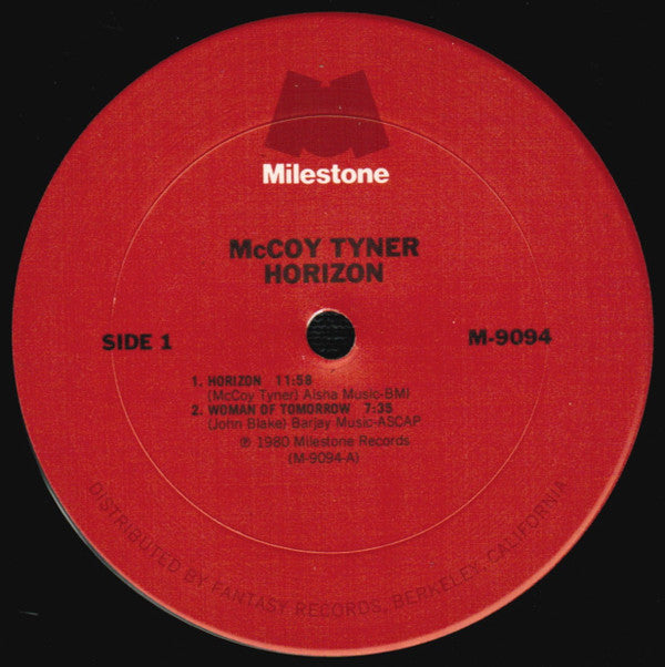 McCoy Tyner : Horizon (LP, Album)