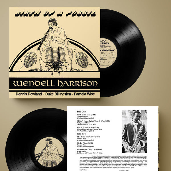 Wendell Harrison : Birth Of A Fossil (LP, Album, Ltd, RE)