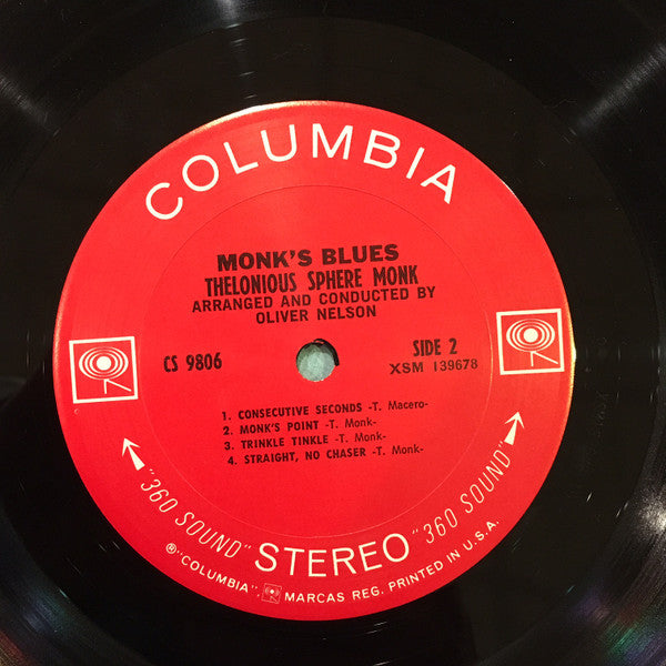 Thelonious Monk : Monk's Blues (LP, Album, Pit)