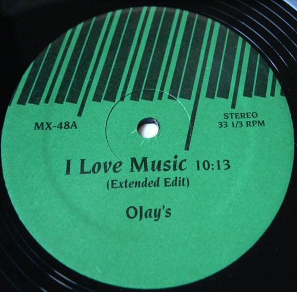 The O'Jays / Candido : I Love Music / I Luv Musik (Johnny Vicious Rmx) / Dancin & Prancin (12", Unofficial)