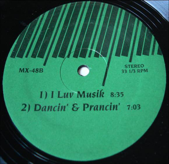 The O'Jays / Candido : I Love Music / I Luv Musik (Johnny Vicious Rmx) / Dancin & Prancin (12", Unofficial)