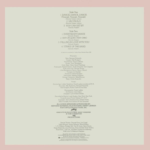 Chic : Chic (LP, Album, MO )