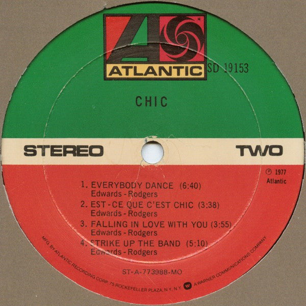 Chic : Chic (LP, Album, MO )